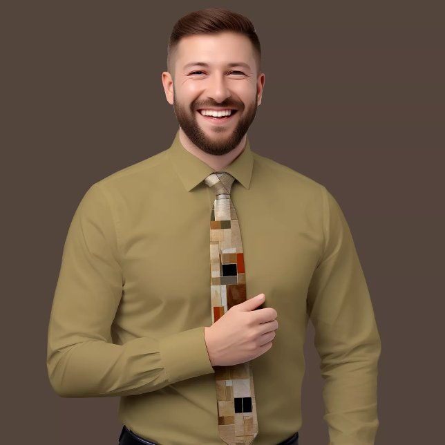 Geometrisk rektangel med mönster slips (Skapare uppladdad)
