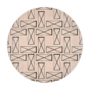 Geometrisk rektangel X-design