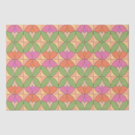 Geometrisk retro-blomma
