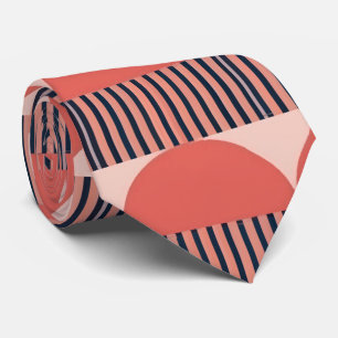 Geometrisk retro Sömlös Mönster Slips