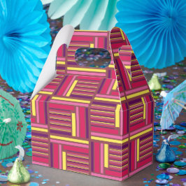 Geometrisk Retro Stil Presentaskar