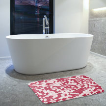 Geometrisk Rosa för modern Magenta