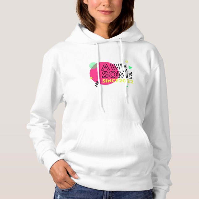 Geometrisk rosa och Gult T Shirt (Framsida)