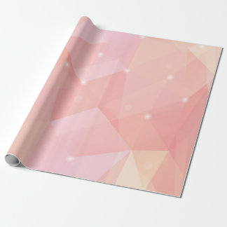 Geometrisk Rosa, Wällning Papper Presentpapper