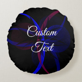 Geometrisk runda fyllning för abstrakt rund kudde