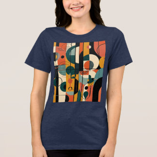 Geometrisk Rytm T Shirt
