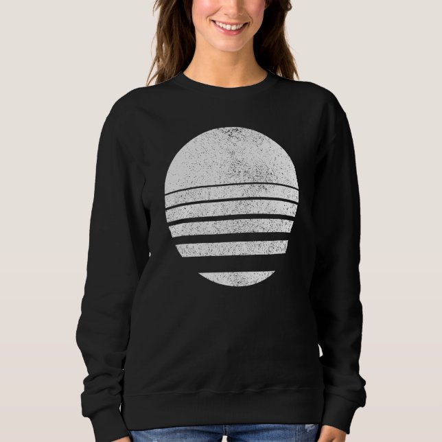 Geometrisk segmentform Linjer Geometri Dist T Shirt (Framsida)