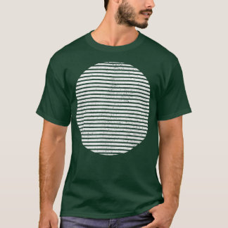 Geometrisk segmentform Linjer Geometry Art D T Shirt