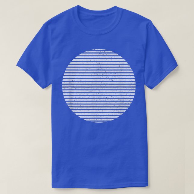 Geometrisk segmentform Linjer Geometry Art D T Shirt (Design framsida)