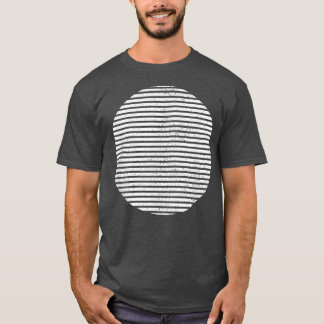 Geometrisk segmentform Linjer Geometry Art D T Shirt
