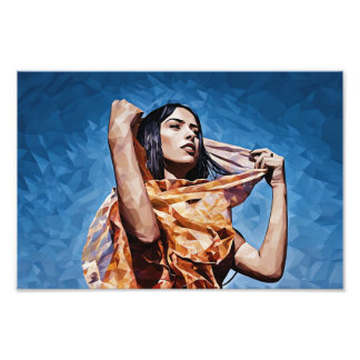 Geometrisk service fototryck