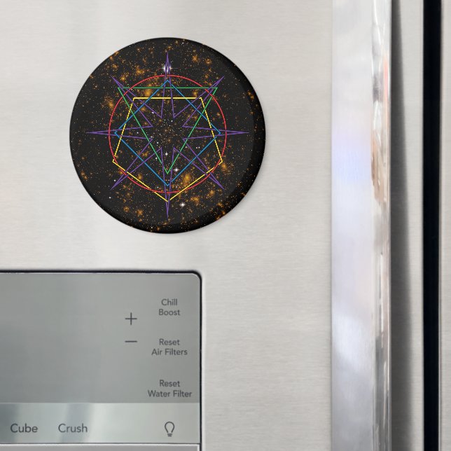 Geometrisk Sigil för det Heliga Magnet (In Situ (Fridge))