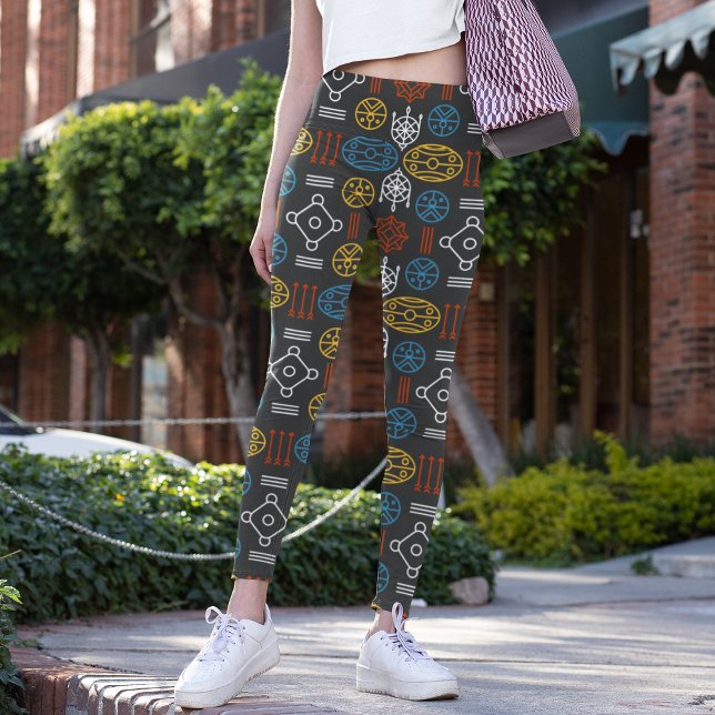 geometrisk skandinavisk leggings (Skapare uppladdad)