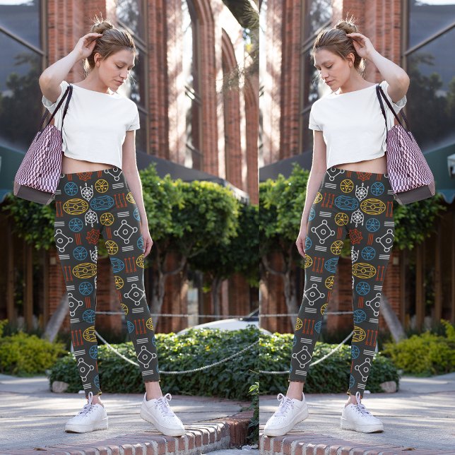geometrisk skandinavisk leggings (Skapare uppladdad)