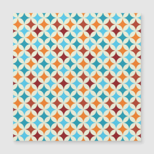 Geometrisk snyggt: Vintage Sömlöst Mönster