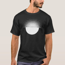 geometrisk soldesign t shirt