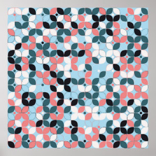 geometrisk sömlös mönster-degeometrisk,abstrakt poster