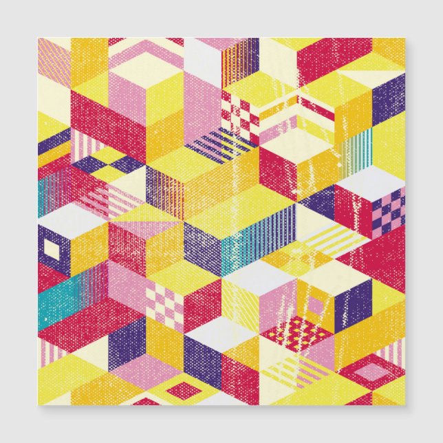 Geometrisk, sömlös vintage utan abstrakt. (Framsida)