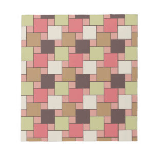Geometrisk specialskåp anteckningsblock