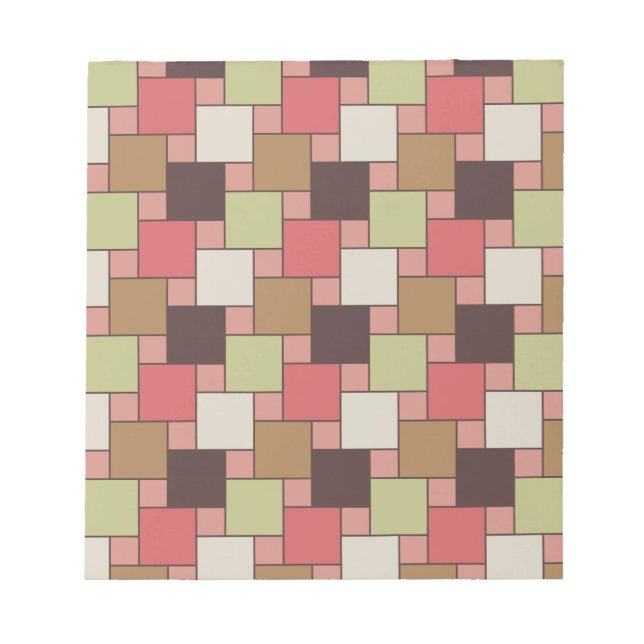 Geometrisk specialskåp anteckningsblock (Framsida)