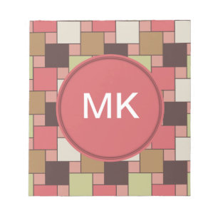 Geometrisk specialskåp anteckningsblock