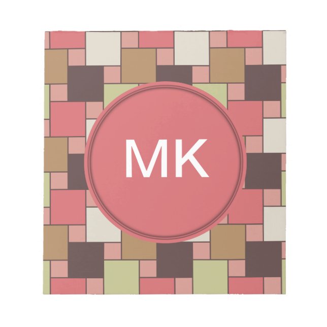 Geometrisk specialskåp anteckningsblock (Framsida)
