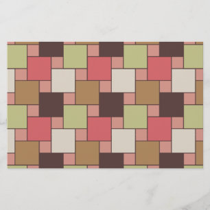 Geometrisk specialskåp brevpapper
