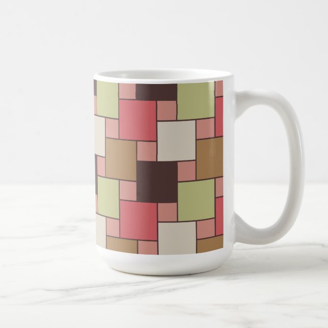 Geometrisk specialskåp kaffemugg (Höger)