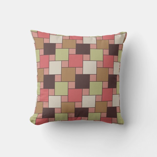 Geometrisk specialskåp kudde (Framsida)