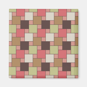 Geometrisk specialskåp magnet
