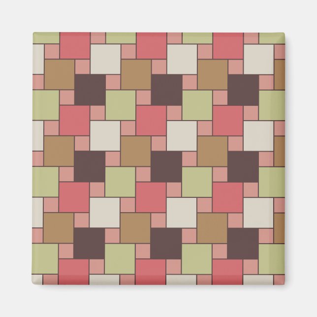 Geometrisk specialskåp magnet (Framsidan)