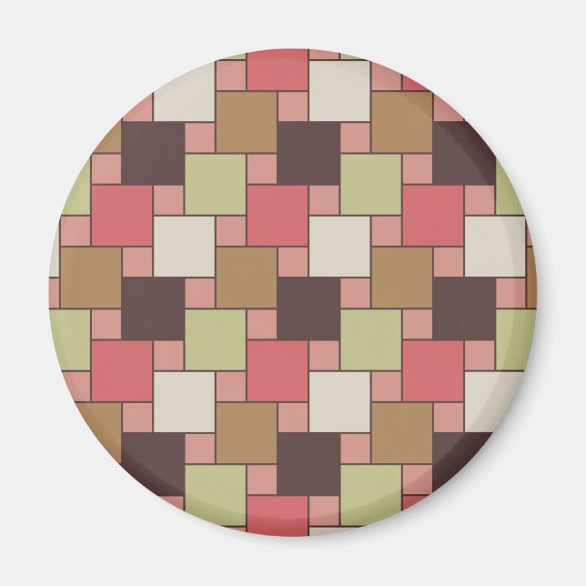 Geometrisk specialskåp magnet (Framsidan)