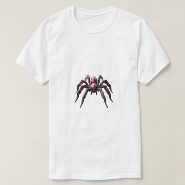 Geometrisk spider t shirt (Design framsida)