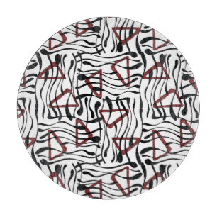 Geometrisk struktur: Konstnärlig Mönster-design.