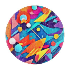 Geometrisk symfoni av färg