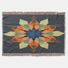 Geometrisk symfoni: Balans i design Filt