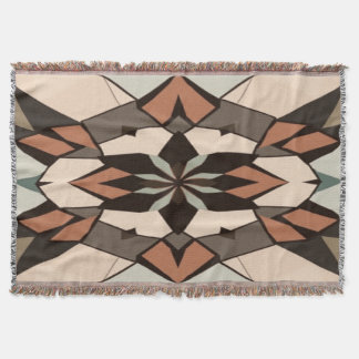 Geometrisk symfoni: Balans i design" Filt