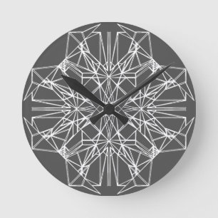 Geometrisk symmetri rund klocka
