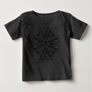 geometrisk symmetri t shirt