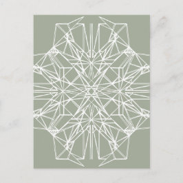 Geometrisk symmetri vykort