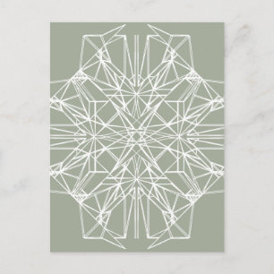Geometrisk symmetri vykort