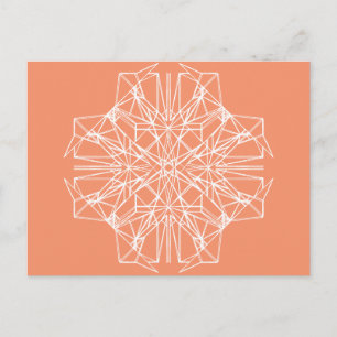 Geometrisk symmetri vykort