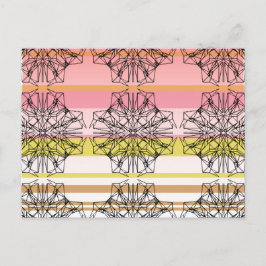 geometrisk symmetri vykort