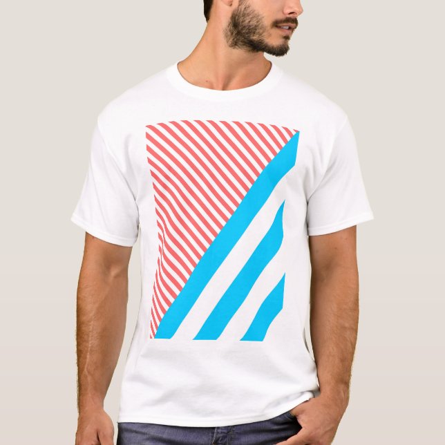 geometrisk t shirt (Framsida)