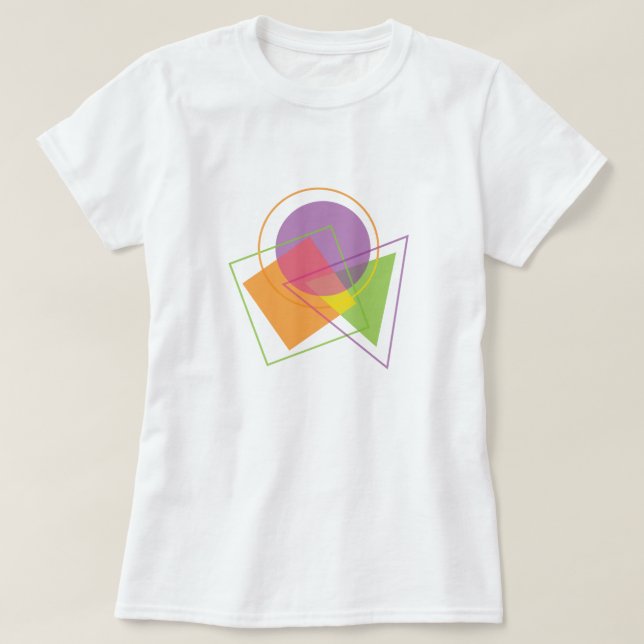 Geometrisk T Shirt (Design framsida)