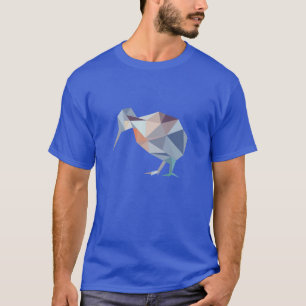 Geometrisk T-tröja för NZ-Kiwifågel T Shirt