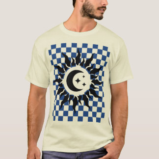 geometrisk teckning t shirt