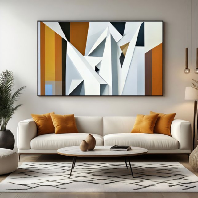 Geometrisk ton poster (Skapare uppladdad)