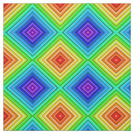 Geometrisk topografi - Bomullstwilltyg Tyg