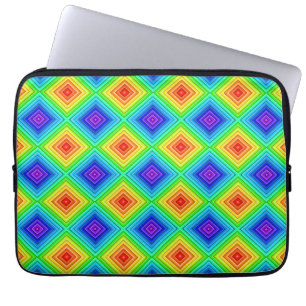 Geometrisk Topografi - Datorskydd Laptop Fodral